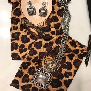 Brighton Barbados Earrings and Necklace Set